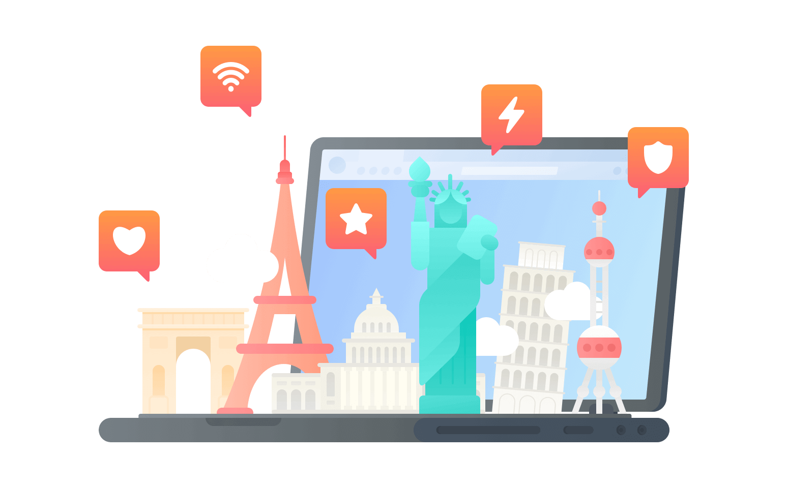在国外连接到中国的vpn - 解锁通